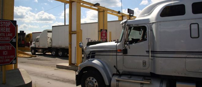 Truck Border Crossing