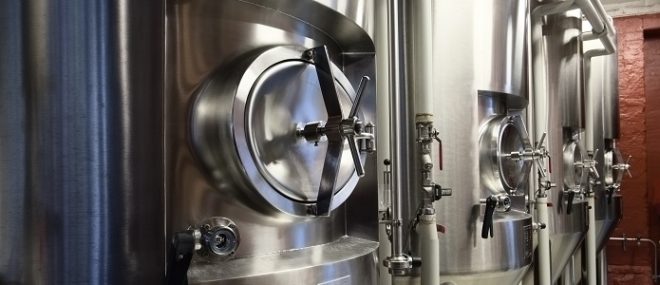 beer brewing vat