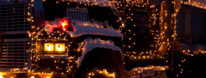 Decorated truck