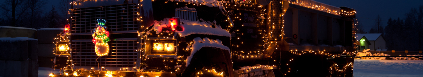 Decorated truck